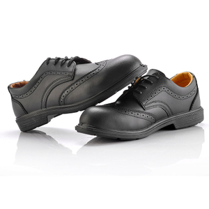 Chaussures de sécurité en cuir S3 pour cadre et gestionnaire avec embout en acier L-7250