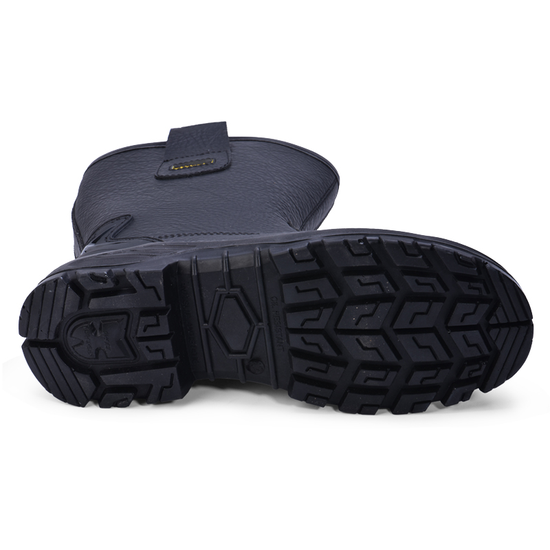 Botte de chaussure de sécurité pour pavage d'asphalte à semelle en caoutchouc S3 Pu H-9430B