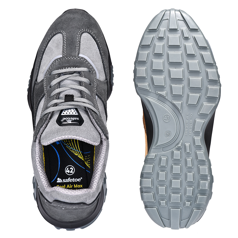 Chaussures de sécurité respirantes L-7508 Antelope Grey