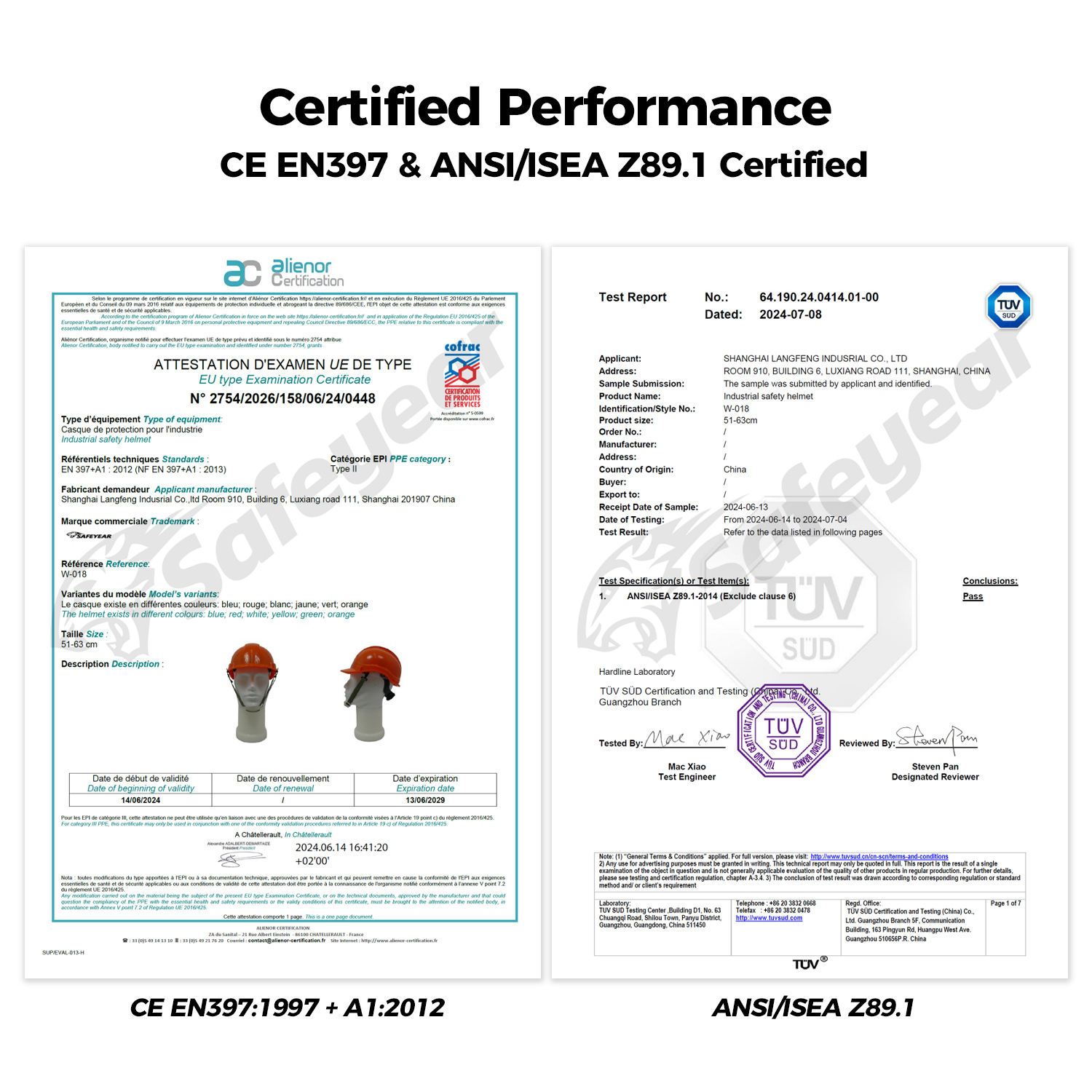 6 证书-W-018 6 janvier-W-018