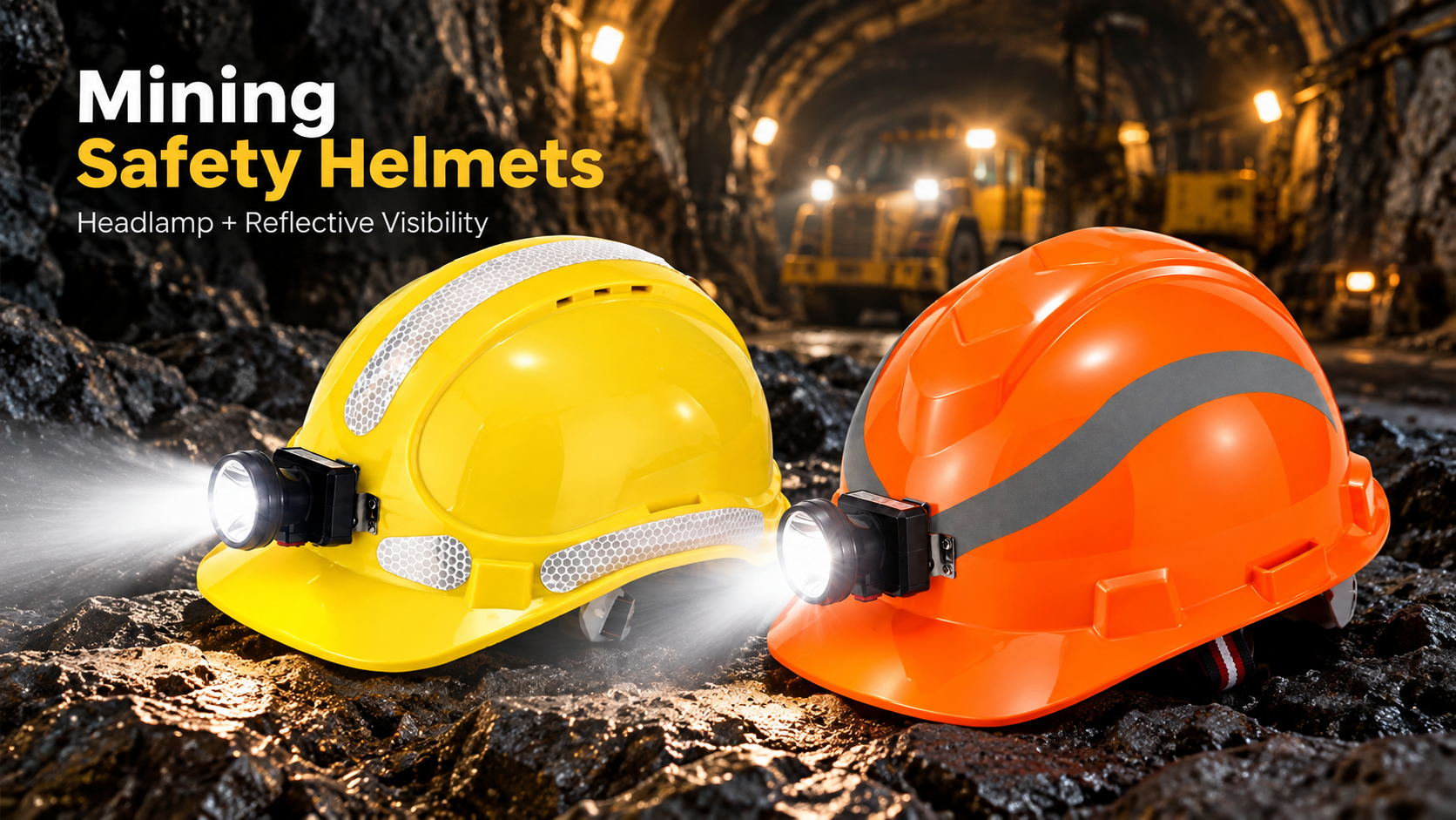 How to Choose a Safety Helmet for Mining & Underground Work Comment choisir un casque de sécurité pour les travaux miniers et souterrains