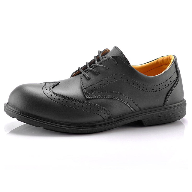 Chaussures de sécurité en cuir S3 pour exécutif et gestionnaire avec l'orteil en acier L-7250