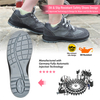 Chaussures de travail de sécurité résistante aux orteils en acier pour les femmes L-7508W Suede