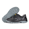 Chaussures de travail en cuir lisse S3 avec embout en acier et plaque de semelle intercalaire en acier L-7163 lisse