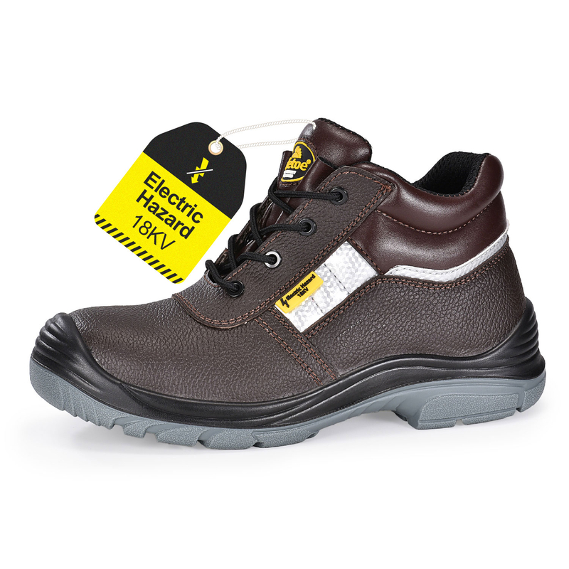 Bottes de travail isolées à risque électrique 18KV pour les hommes électriciens M-8027 EH