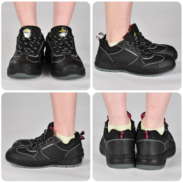 Femmes sans glissement d'orteil en acier et baskets de sécurité pour les femmes L-7508W