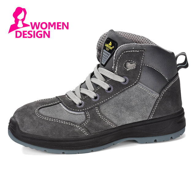 Embout en acier pour femmes Meilleures bottes de travail de sécurité pour dames | M-8516WS