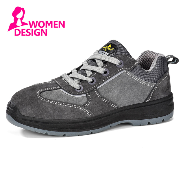 Chaussures de travail de sécurité antidérapantes à bout en acier pour femmes | L-7508WS