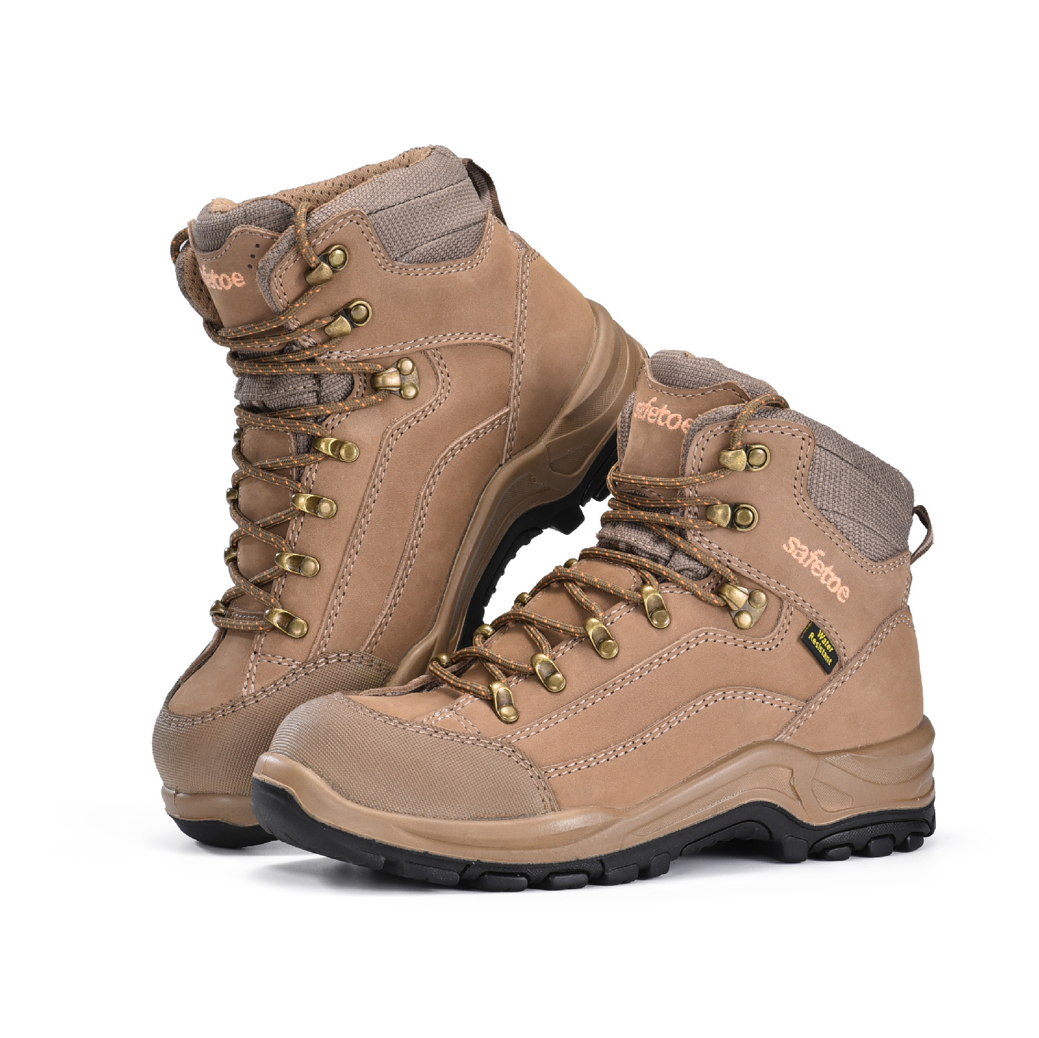 Membrane imperméable Femmes de travail Bottes avec orteil composite M-8567