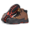 Bottes de travail les plus confortables en cuir nubuck avec un orteil composite pour hommes M-8562
