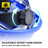 Casque de sécurité de type réfléchissant bleu W-036 bleu