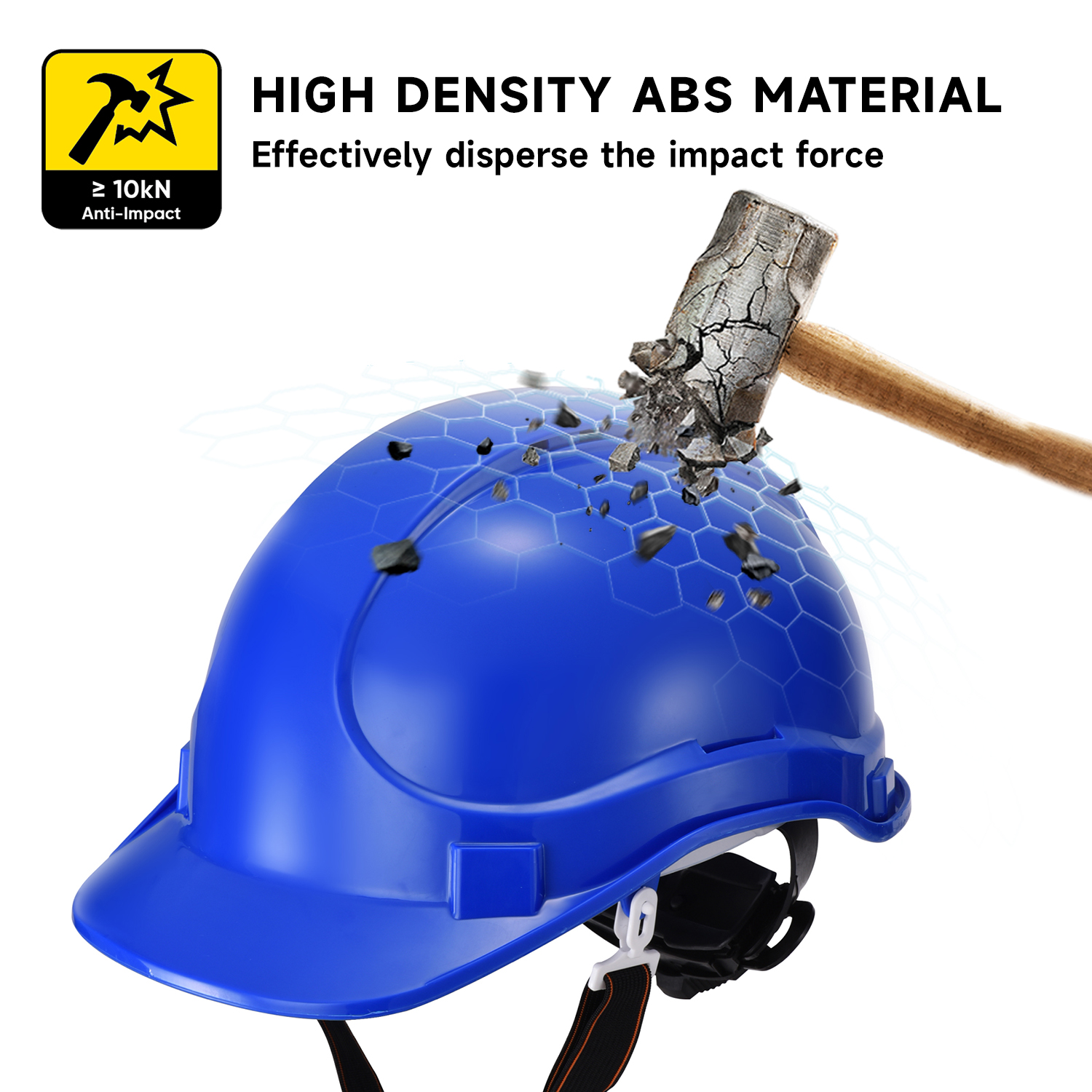 Casque de sécurité industrielle W-018 Bleu