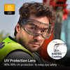 Les surglasses de haute qualité sont des lunettes de sécurité claires SG007 