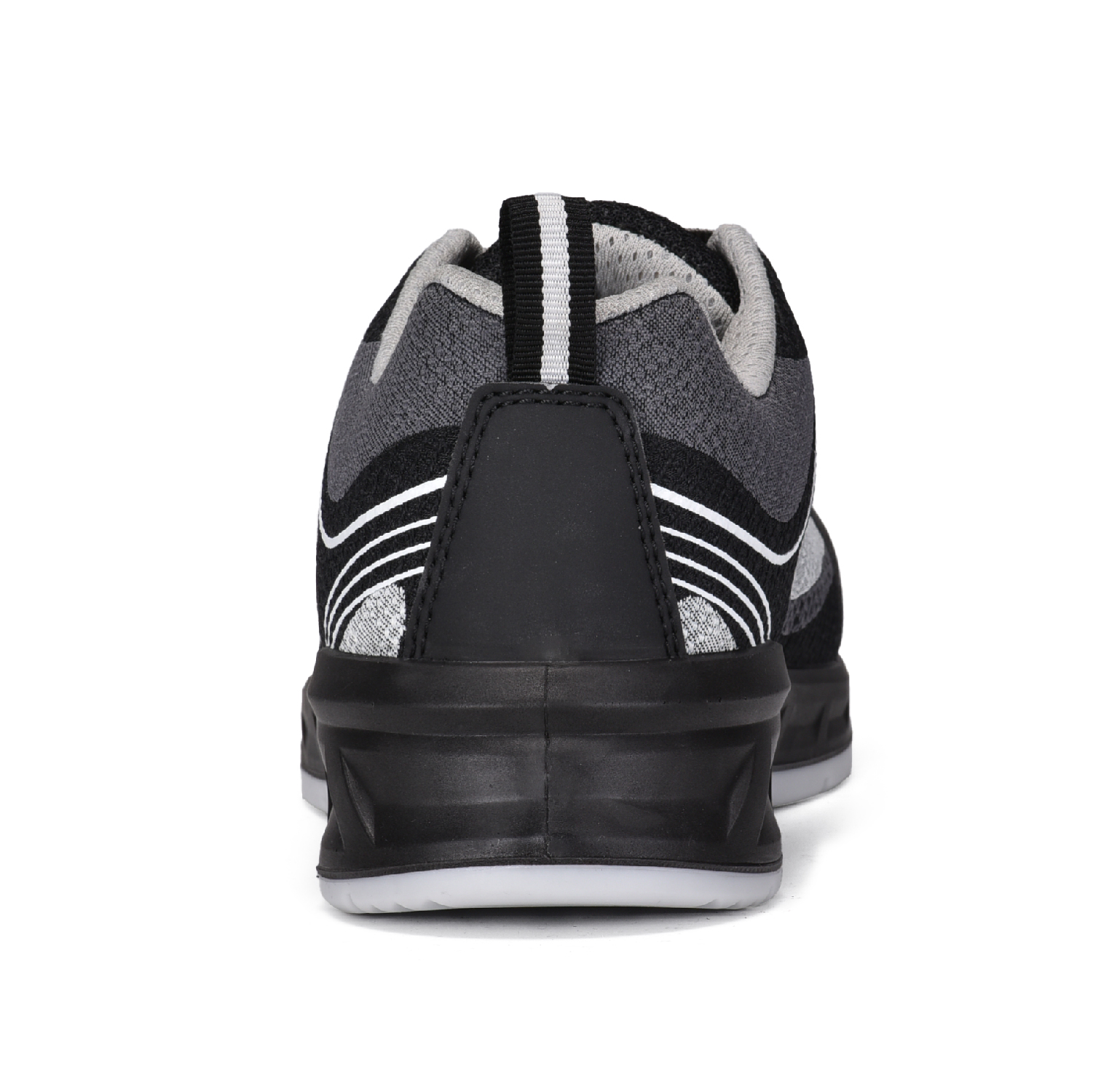 Chaussures de sécurité légères et respirantes en tissu tissé 3D L-7501 gris