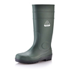 Bottes de sécurité en PVC étanche W-6037 vert