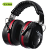 Muffs d'oreille protectrice de l'abse de stock prêt EM-5002 Rouge