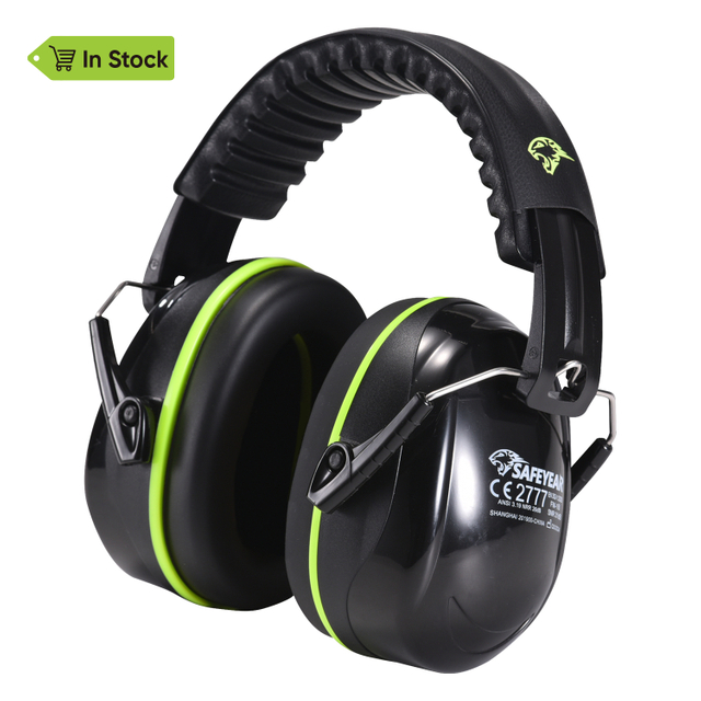 ABS Protection auditive Muffs Muffs Protective Muffs Ready Stock FM-1B Green