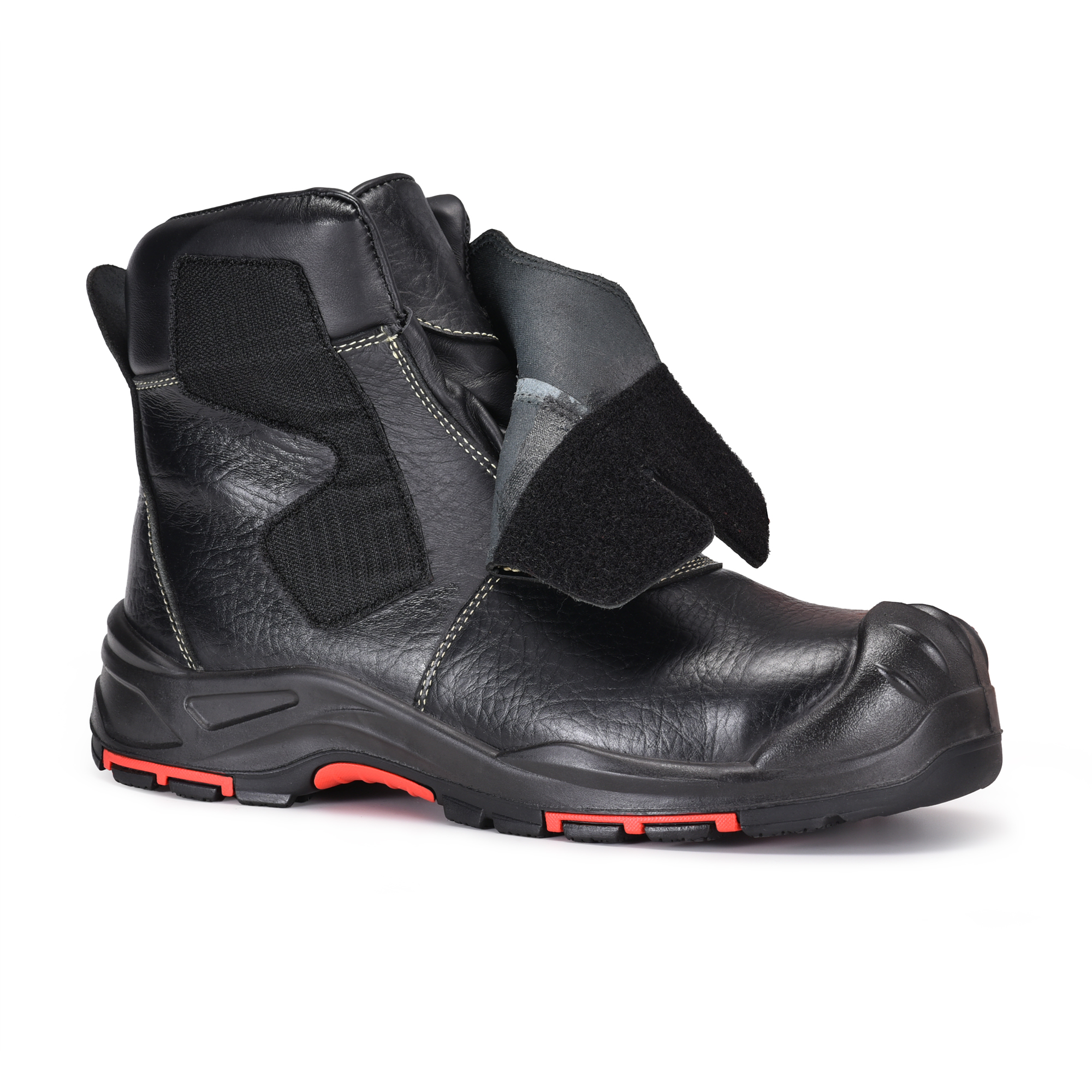 Bottes de sécurité de soudage Bottes de soudage de travail de sécurité pour les travailleurs du soudeur M-8387WD