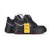 Bottes de travail de soudage pu caoutchouc noir site de travail bottes m-8027pr