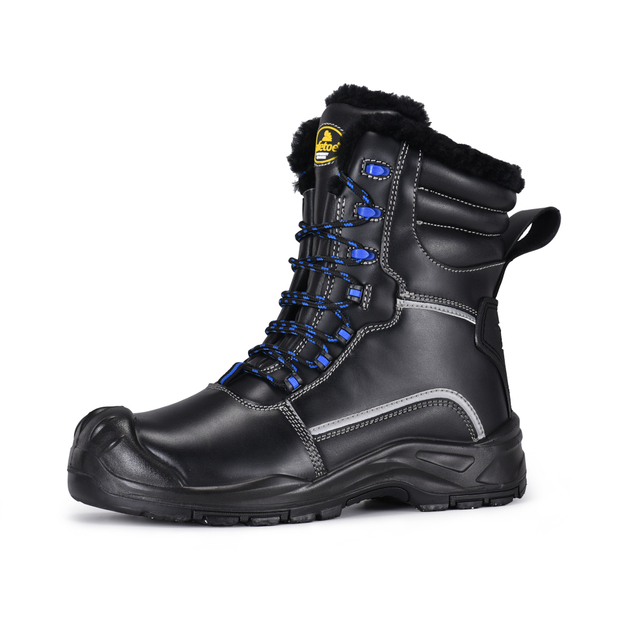 Bottes de travail d'hiver à fourrure chaude prête H-9550