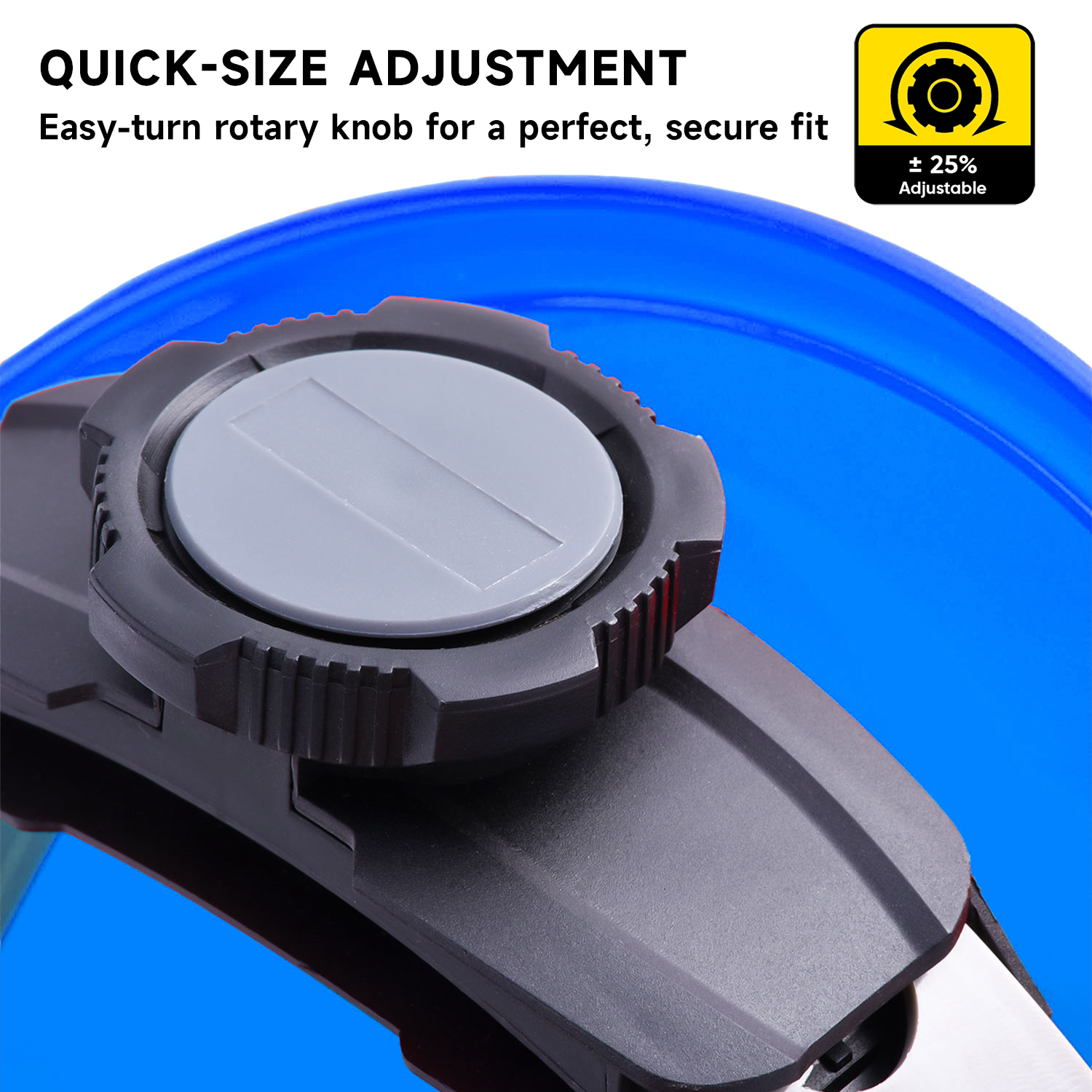 Casques de sécurité industrielle bleue W-003