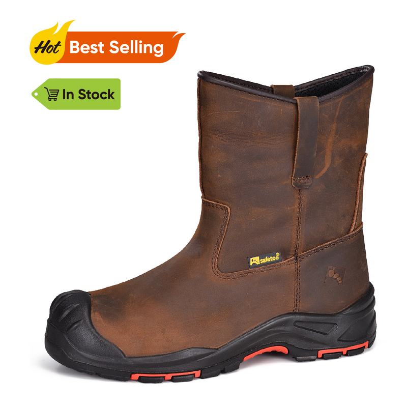 CE EN 20345 S3 Bottes de sécurité certifiées Oil et résistant au gaz H-9441