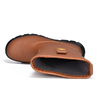 Buliders Boots de sécurité avec des chaussures de sécurité brune approuvées en acier-9430 marron