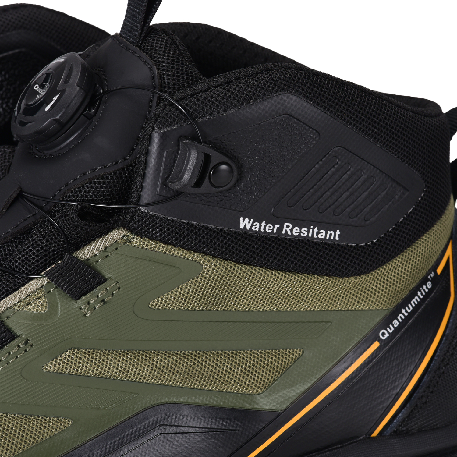 Bottes de sécurité respirantes à verrouillage par torsion de conception extérieure, embout en aluminium léger et plaque PE M-8589