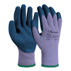 Gants de travail de sécurité enduits de latex LY-3013 Violet