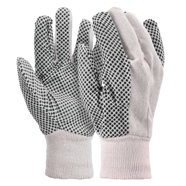 Gants de travail de protection à pois en PVC FL-5519A