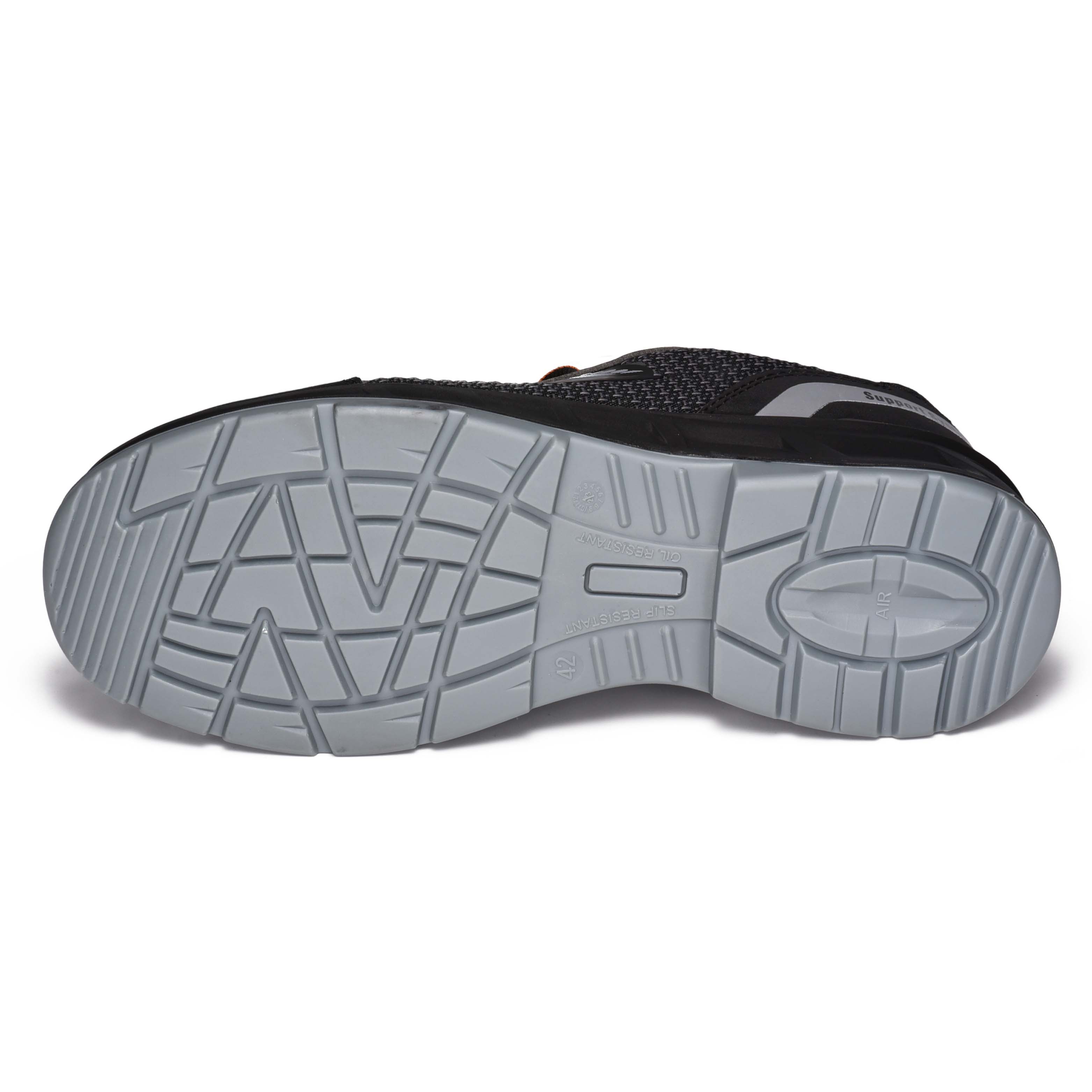Chaussures de travail légères S1P avec embout composite et plaque en Kevlar L-7512 Orange