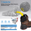 Bottes de sécurité chaudes pour hommes, bottes de travail résistantes à l'huile et imperméables H-9552