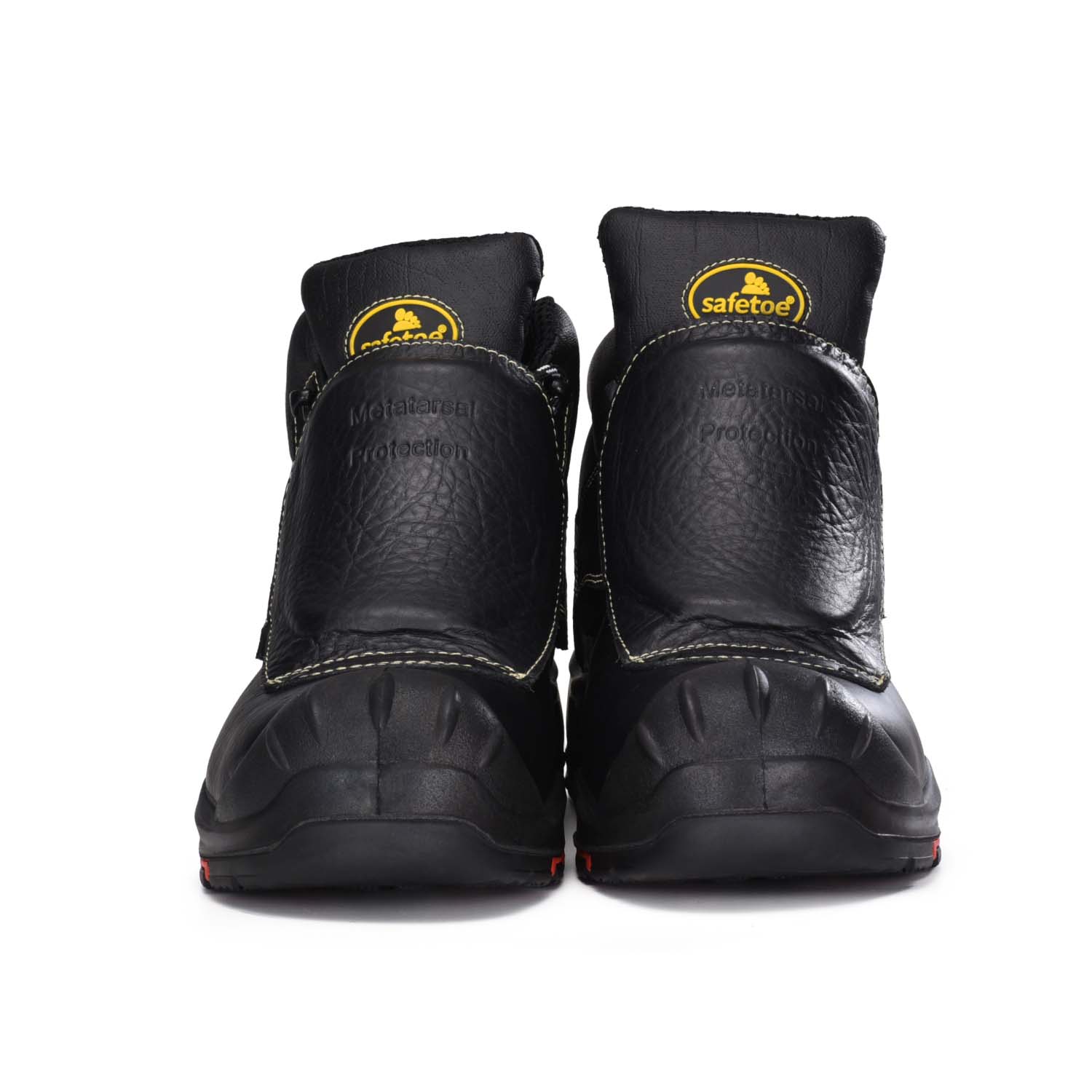 Meilleures bottes de travail métatarsiennes pour le soudeur avec la garde métatarsienne M-8387 MP