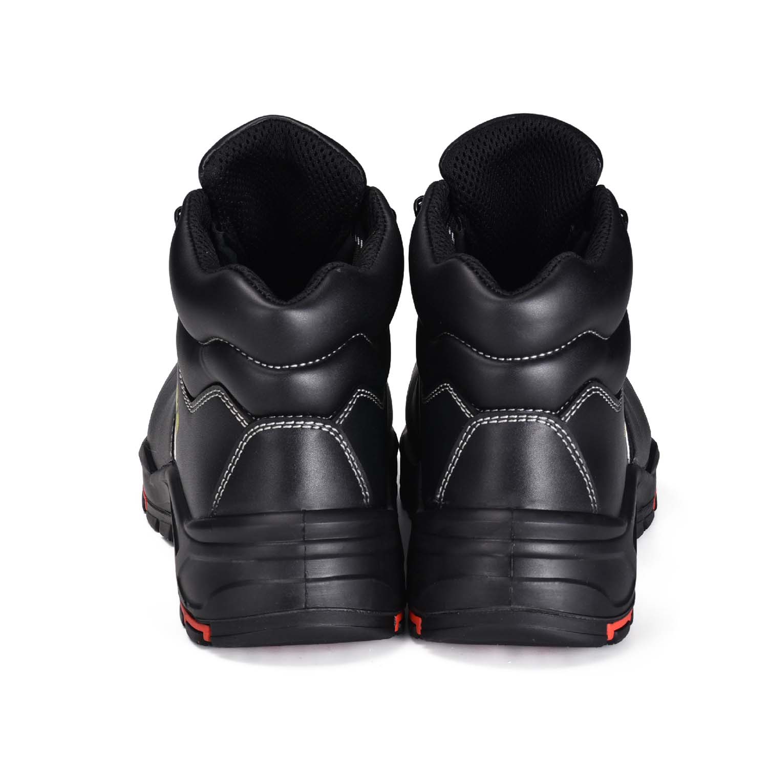 Chaussures de sécurité PU / caoutchouc imperméables avec orteil en acier M-8575