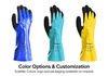 Gants de travail résistants aux produits chimiques et à l'huile NSL1868