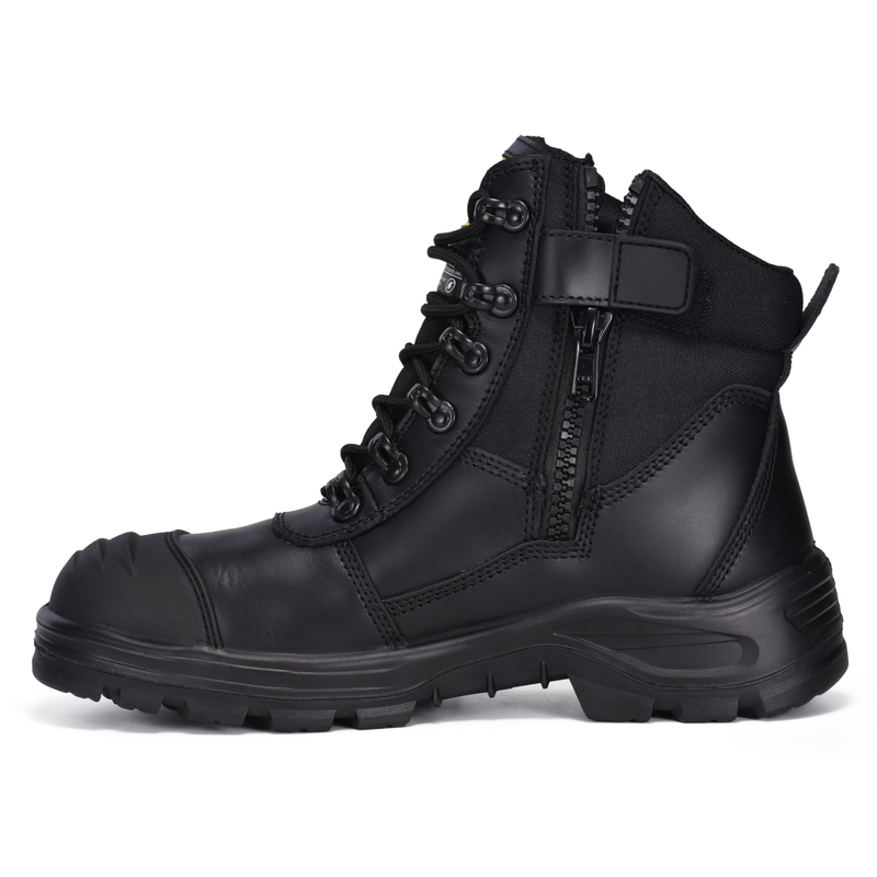 Bottes de travail robustes à bout composite et membrane imperméable M-8577 noir