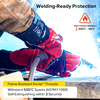 Gants de soudage en cuir pour MIG/TIG | Protection thermique (EN 407) FL-1023