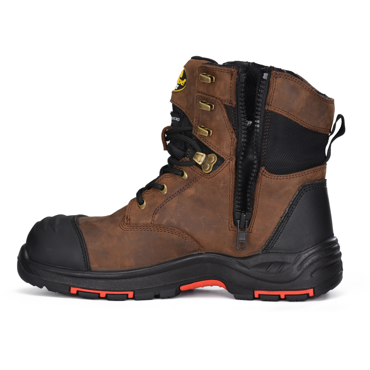 Bottes de travail résistantes au glissement S7 Bottes de sécurité imperméables pour hommes M-8580 BRORN