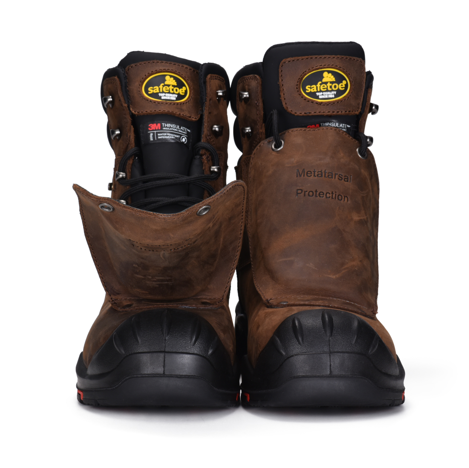 Bottes de travail résistantes à l'huile Bottes de travail H-9552 Métatarsien 