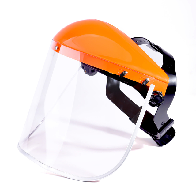 Bouclier facial de sécurité de la construction M-5002 Orange