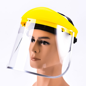 Bouclier facial de sécurité industrielle M-5002 Jaune