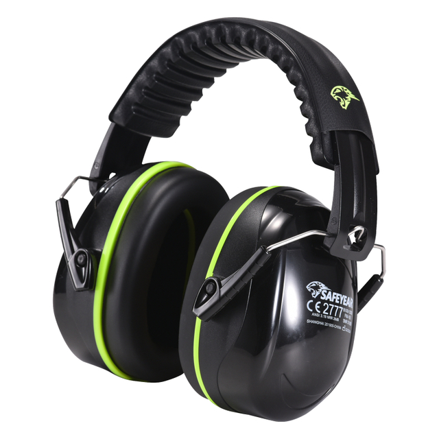 ABS Protection auditive Muffs Muffs Protective Muffs Ready Stock FM-1B Green