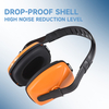 Muffs de l'oreille de protection auditive EM-5003 Orange