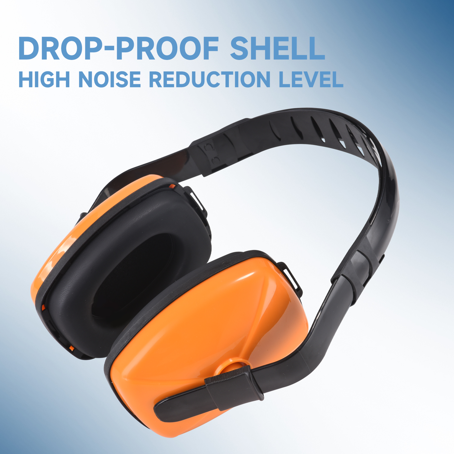 Muffs de l'oreille de protection auditive EM-5003 Orange