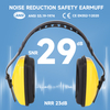 Annulation du bruit Muffes de l'oreille de protection auditive EM-5003 Jaune