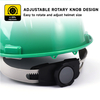 Casque de sécurité de la construction W-001 vert