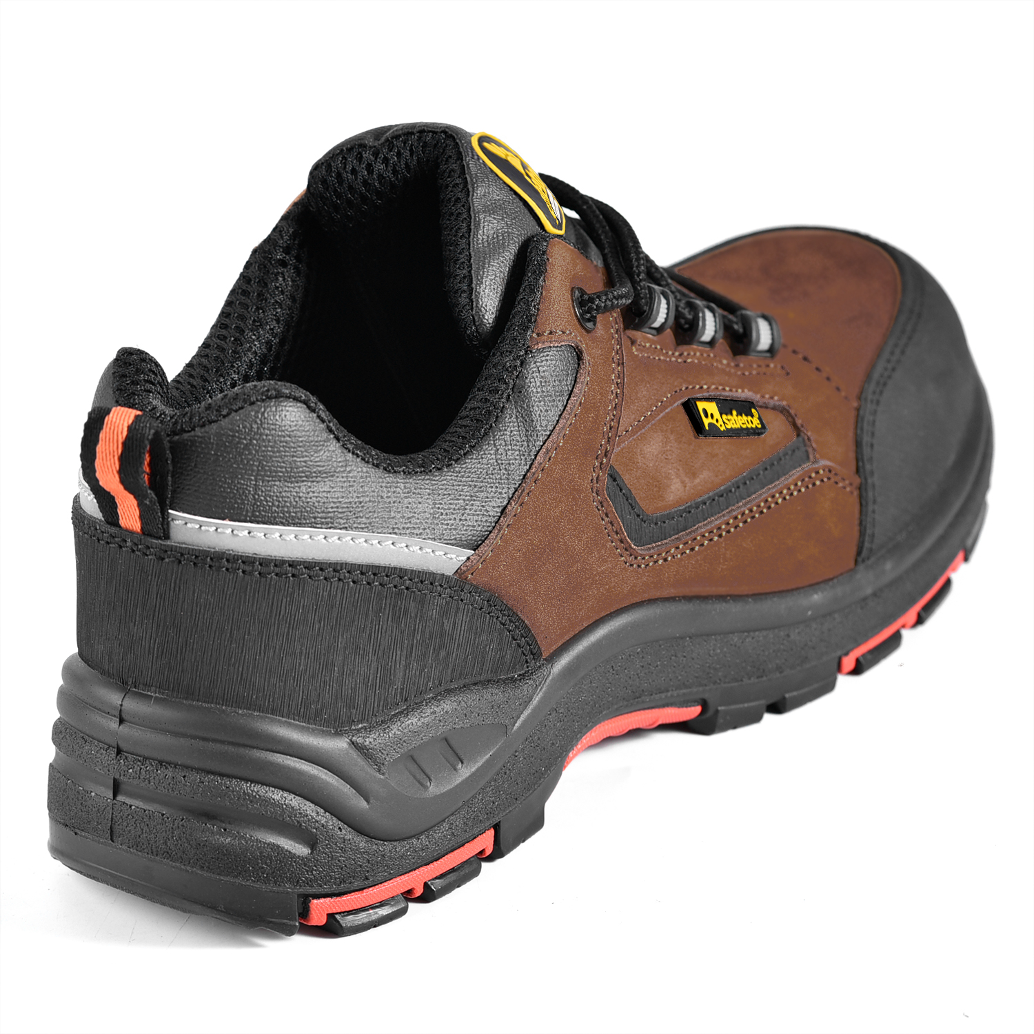 Chaussures de sécurité en cuir nubuck sans métal L-7342