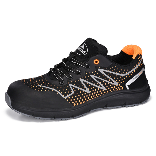 Chaussures de sécurité logistiques légères et respirantes pour Fedex, DHL, UPS, TNT etc. L-7530 rouge