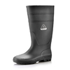 PVC Rain Gum Boots W-6036 Black