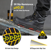 Bottes résistantes chimiques Bottes de travail de membrane avec orteil composite - M-8565